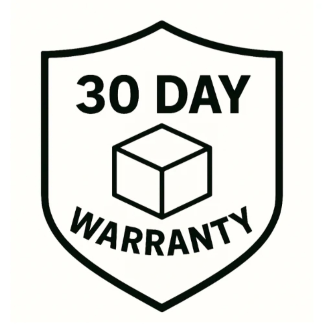 30 Day Warranty